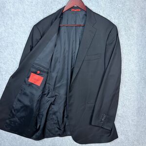 ISAIA Aquaspider 44R Black Wool Blazer Sport Coat Suit Jacket Water Resistance